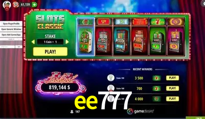 A Revolução dos Aplicativos de Jogos no ee777